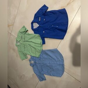 Boys, Columbia fisherman shirts size 8